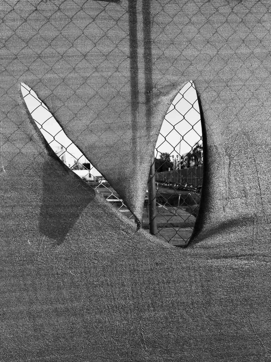 Wings Cinematic Industrial Noir. High Contrast Photography. 1/1 Unique Artifact Archival Print by Barton Caplan
