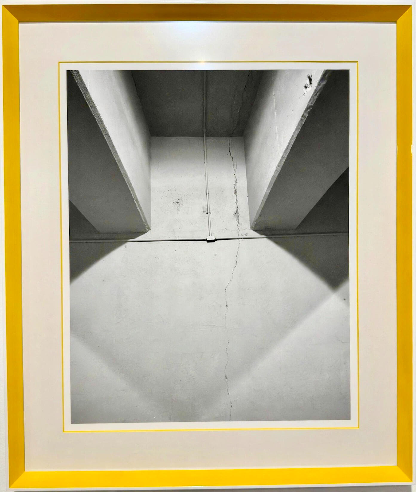 Beams Cinematic Industrial Noir. High Contrast Photography. 1/1 Unique Artifact Archival Print by Barton Caplan